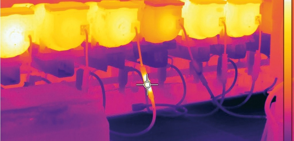 Detector de Calefacción del Suelo Cámara de Imagen de Temperatura con 200000 Píxeles Elikliv Cámara Termográfica Infrarroja 